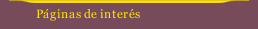 Páginas de interés