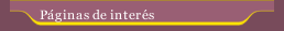 Páginas de interés